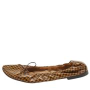 Pre-owned Canvas flats Louis Vuitton Vintage , Brown , Dames