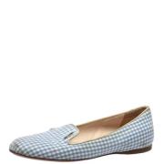 Pre-owned Canvas flats Prada Vintage , Blue , Dames