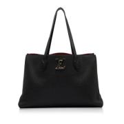 Pre-owned Leather louis-vuitton-bags Louis Vuitton Vintage , Black , D...