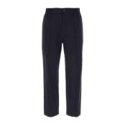 Marineblauwe katoenen broek A.p.c. , Blue , Heren