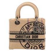 Pre-owned Canvas handbags Dior Vintage , Beige , Dames