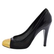 Pre-owned Mesh heels Chanel Vintage , Black , Dames
