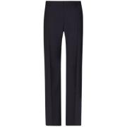 Donkerblauwe Bell Bottom Broek Dolce & Gabbana , Blue , Heren