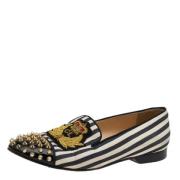 Pre-owned Canvas flats Christian Louboutin Pre-owned , Multicolor , Da...