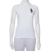 Pre-owned Cotton tops Ralph Lauren Pre-owned , White , Dames