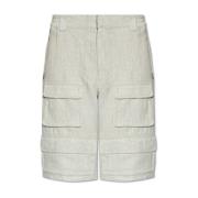 Linnen shorts Misbhv , Beige , Heren