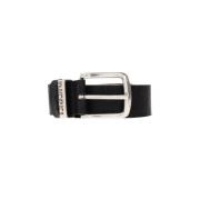 Leren Riem Diesel , Black , Heren