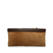 Pre-owned Leather pouches Loewe Pre-owned , Brown , Dames