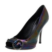 Pre-owned Leather heels Gucci Vintage , Multicolor , Dames