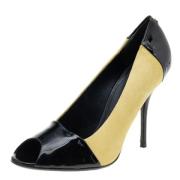 Pre-owned Leather heels Gucci Vintage , Black , Dames