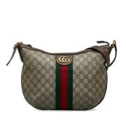 Pre-owned Coated canvas gucci-bags Gucci Vintage , Brown , Dames