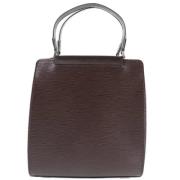 Pre-owned Leather louis-vuitton-bags Louis Vuitton Vintage , Brown , D...