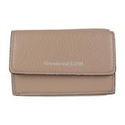 Pre-owned Leather wallets Alexander McQueen Pre-owned , Beige , Dames