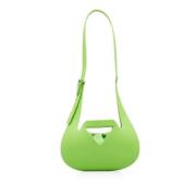 Pre-owned Plastic shoulder-bags Bottega Veneta Vintage , Green , Dames