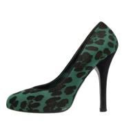 Pre-owned Fabric heels Dolce & Gabbana Pre-owned , Green , Dames