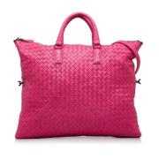 Pre-owned Leather handbags Bottega Veneta Vintage , Pink , Dames