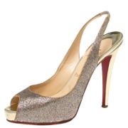 Pre-owned Leather sandals Christian Louboutin Pre-owned , Multicolor ,...