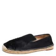 Pre-owned Fabric flats Celine Vintage , Black , Dames