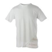 Wit Bedrukt Slim Fit T-Shirt Jeckerson , White , Heren