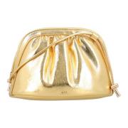 Gouden Ninon Tas met Verstelbare Schouderband A.p.c. , Yellow , Dames