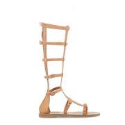 Gladiator Stijl Sandalen Ancient Greek Sandals , Brown , Dames