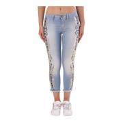 Designer Denim Jeans voor Vrouwen MET , Blue , Dames