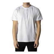 Witte korte mouw T-shirt Antony Morato , White , Heren