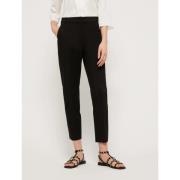 Slim Cotton Satin Chinos Pennyblack , Black , Dames