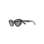 Zwarte zonnebril, stijlvol en veelzijdig Gucci , Black , Dames