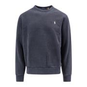 Grijze Sweatshirt met Logo Borduursel Ralph Lauren , Gray , Heren