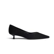 Elegante EVA 35 Pomp Stuart Weitzman , Black , Dames