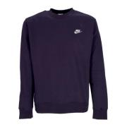 Club Crew BB Sweatshirt - Cave Purple/White Nike , Purple , Heren