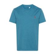 Korte Mouw T-Shirt Ralph Lauren , Blue , Heren