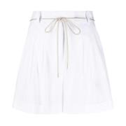 Short Shorts Patrizia Pepe , White , Dames