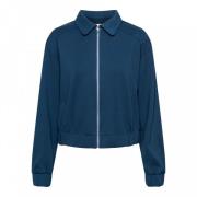 Sportief Ongevoerd Jacket in Punta Kwaliteit &Co Woman , Blue , Dames