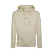 Katoenen Hoodie met Ribboorden Les Deux , Beige , Heren