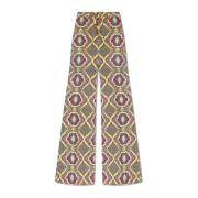 Broek met decoratieve print Etro , Multicolor , Dames