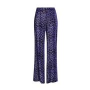 Losse pyjamabroek met The Twilight Leopard-print Forte Forte , Purple ...