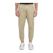 Logo Jogger Broek Dsquared2 , Beige , Heren