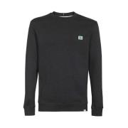 Katoenen Crew-Neck Sweatshirt Les Deux , Gray , Heren