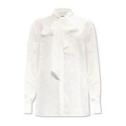 Barocco overhemd Versace , White , Dames