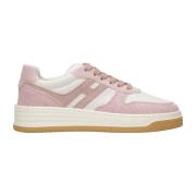 Retro Vibes Sneakers Hogan , Pink , Dames