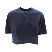 Blauwe T-shirts en Polos Dondup , Blue , Dames