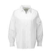 Tijdloze witte blouse met strass mouwen Xandres , White , Dames