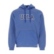 Blauwe Katoenen Sweatshirt Wild Donkey , Blue , Heren