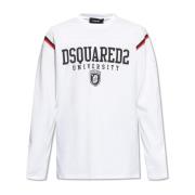 T-shirt met lange mouwen Dsquared2 , White , Heren