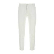 Witte stretch denim Indie jeans PT Torino , White , Heren