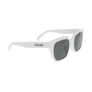 Stijlvolle Eyewear met 56mm Lensbreedte Celine , White , Dames