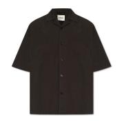 Shirt met patch Jil Sander , Black , Heren