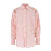 Roze Poplin Overhemd - Stijlvol en Trendy JW Anderson , Pink , Dames